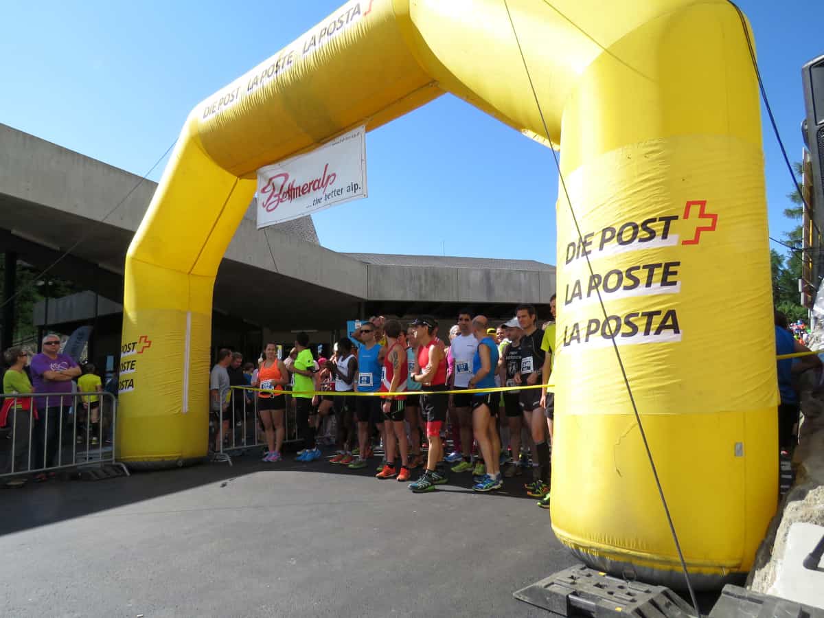 Startfeld Aletsch Halbmarathon 2015