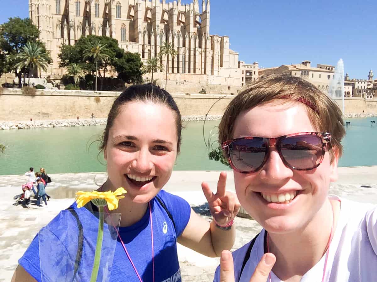 Mit Susi von Runskills beim 261 WM Mallorca