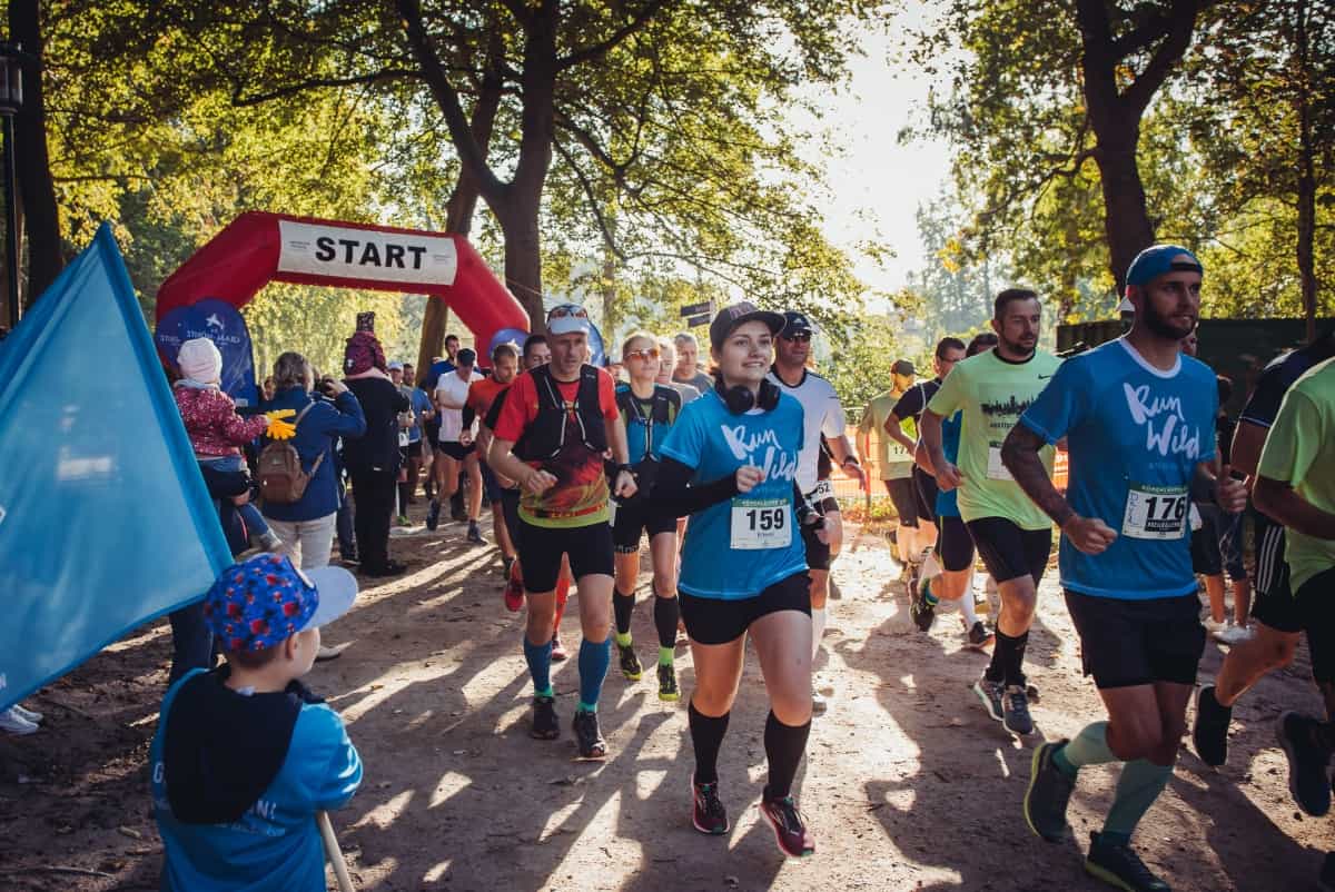 Start halber Dünenläufer